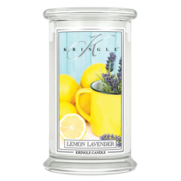 Kringle Candle Company Lemon Lavender Scented Jar Candle Wayfair